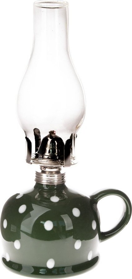 Keramická petrolejová lampa (výška 28 cm) – Dakls Dakls