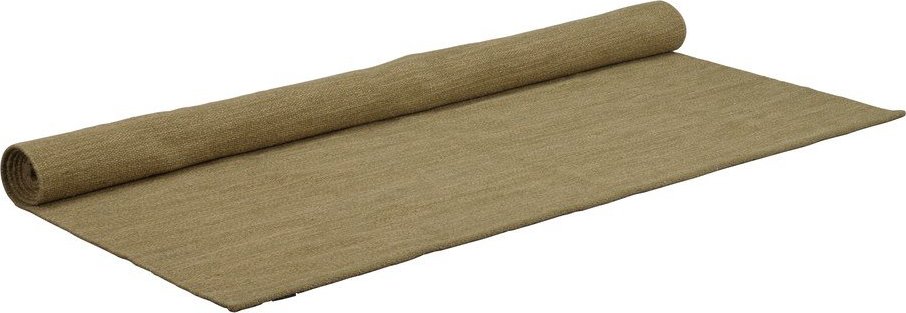 Khaki ručně tkaný vlněný koberec 200x290 cm Moorfields – Rowico Rowico