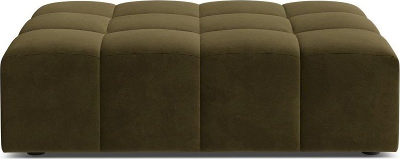 Khaki sametová podnožka Chicago – Cosmopolitan Design Cosmopolitan design