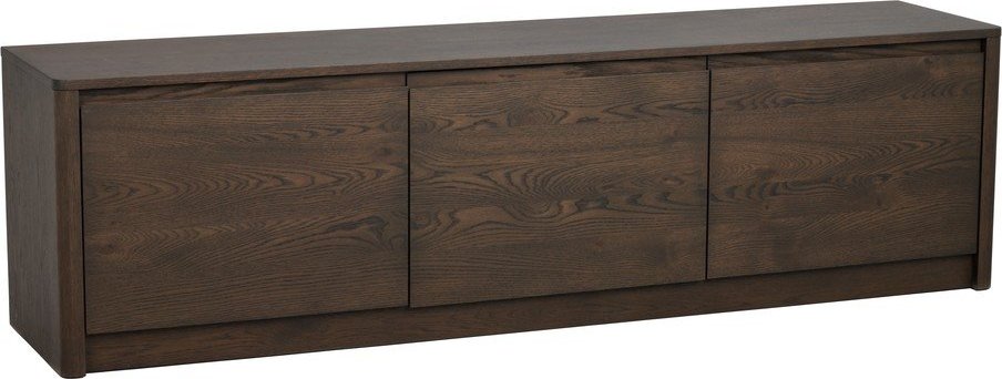 Komoda v dekoru dubu v tmavě přírodní barvě 180x50x40 cm Melstone – Rowico Rowico
