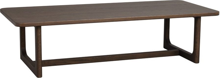Konferenční stolek s deskou v dubovém dekoru v tmavě přírodní barvě 70x160 cm Driscoll – Rowico Rowico