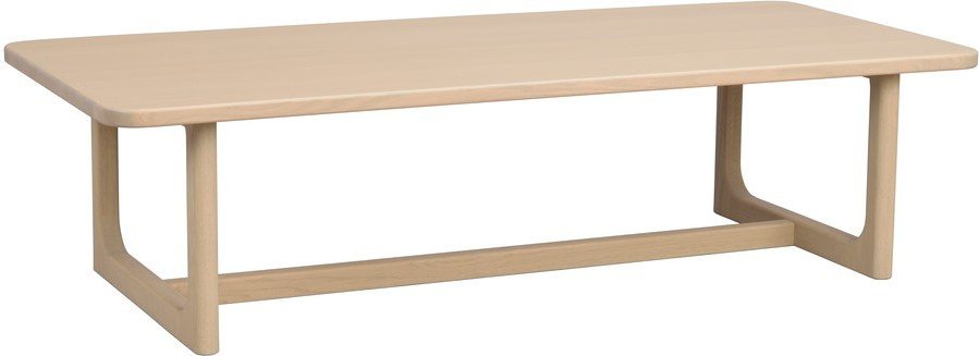 Konferenční stolek s deskou v dubovém dekoru ve světle přírodní barvě 70x160 cm Driscoll – Rowico Rowico
