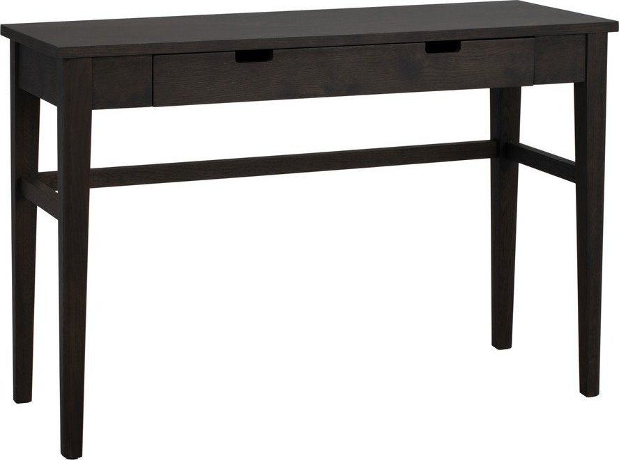 Konzolový stolek s deskou v dubovém dekoru v tmavě přírodní barvě 40x110 cm Garrison – Rowico Rowico