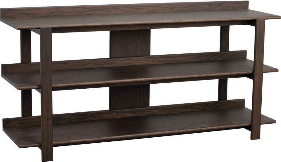 Konzolový stolek s deskou v dubovém dekoru v tmavě přírodní barvě 43x150 cm Kilian – Rowico Rowico