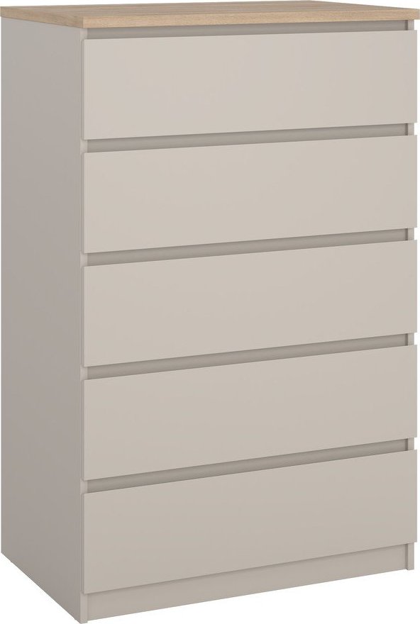 Krémová komoda 77x121x50 cm Naia – Tvilum Tvilum
