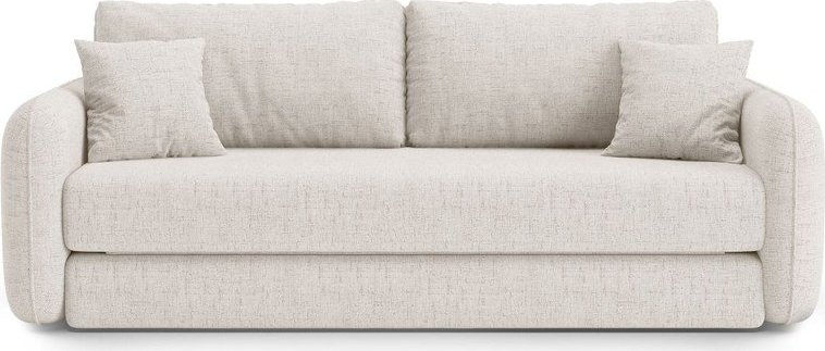 Krémová rozkládací pohovka 225 cm Dormi – Micadoni Micadoni