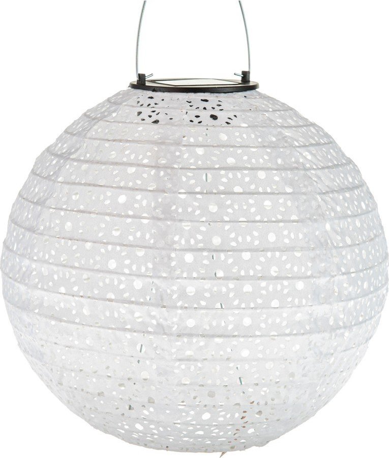LED závěsné solární venkovní svítidlo ø 25 cm Luce – Dakls Dakls