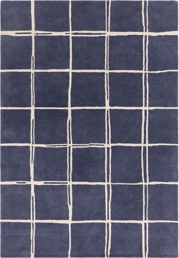 Modrý ručně tkaný vlněný koberec 200x290 cm – Asiatic Carpets Asiatic Carpets