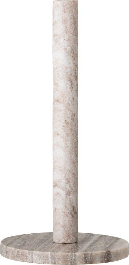 Mramorový stojan na papírové utěrky v přírodní barvě ø 15 cm Emy – Bloomingville Bloomingville