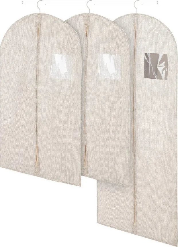 Obaly na šaty v sadě 3 ks 137 cm Nancy – Compactor