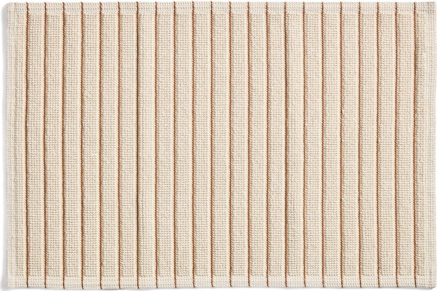 Oranžová/béžová textilní koupelnová předložka 50x80 cm Merade – Kave Home Kave Home