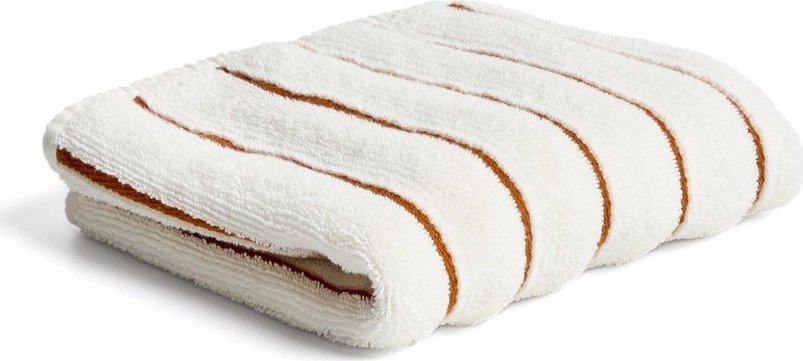 Oranžový/béžový froté bavlněný ručník 30x50 cm Dorane – Kave Home Kave Home