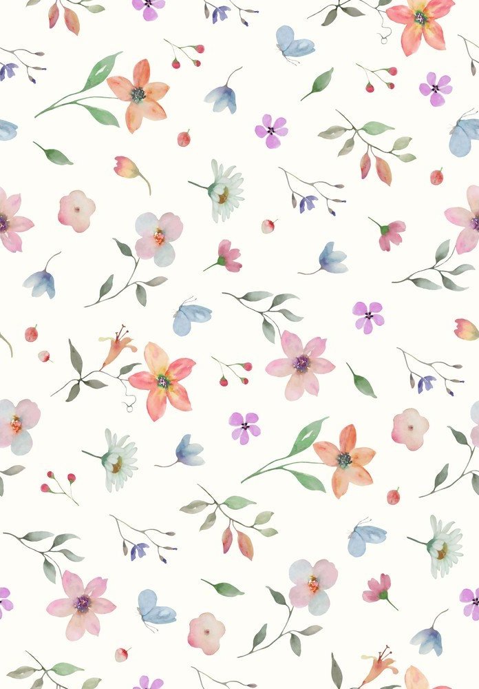 Pratelný běhoun 80x200 cm Floral – Vitaus Vitaus