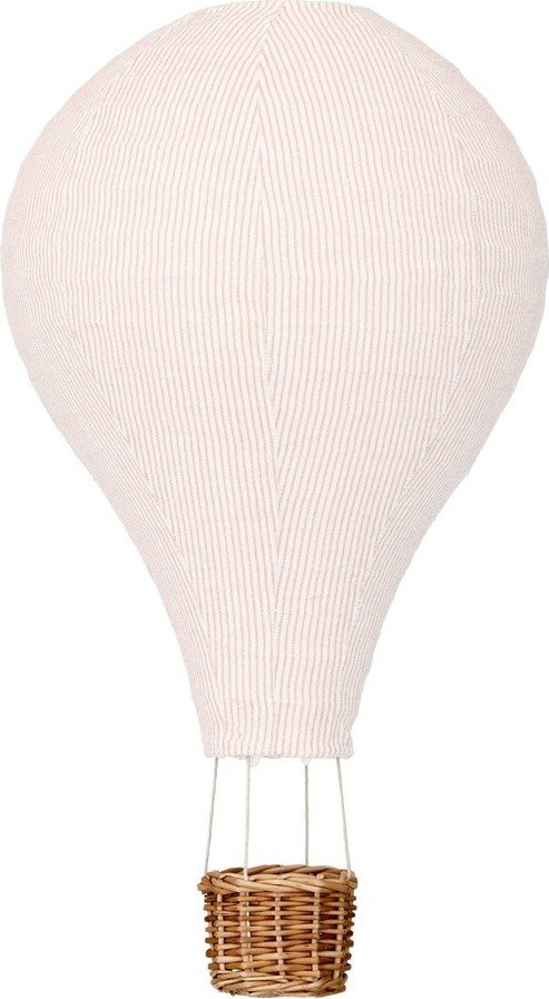 Růžové dětské stínidlo s textilním stínidlem Classic Stripes Rose – Cam Cam Copenhagen Cam Cam Copenhagen
