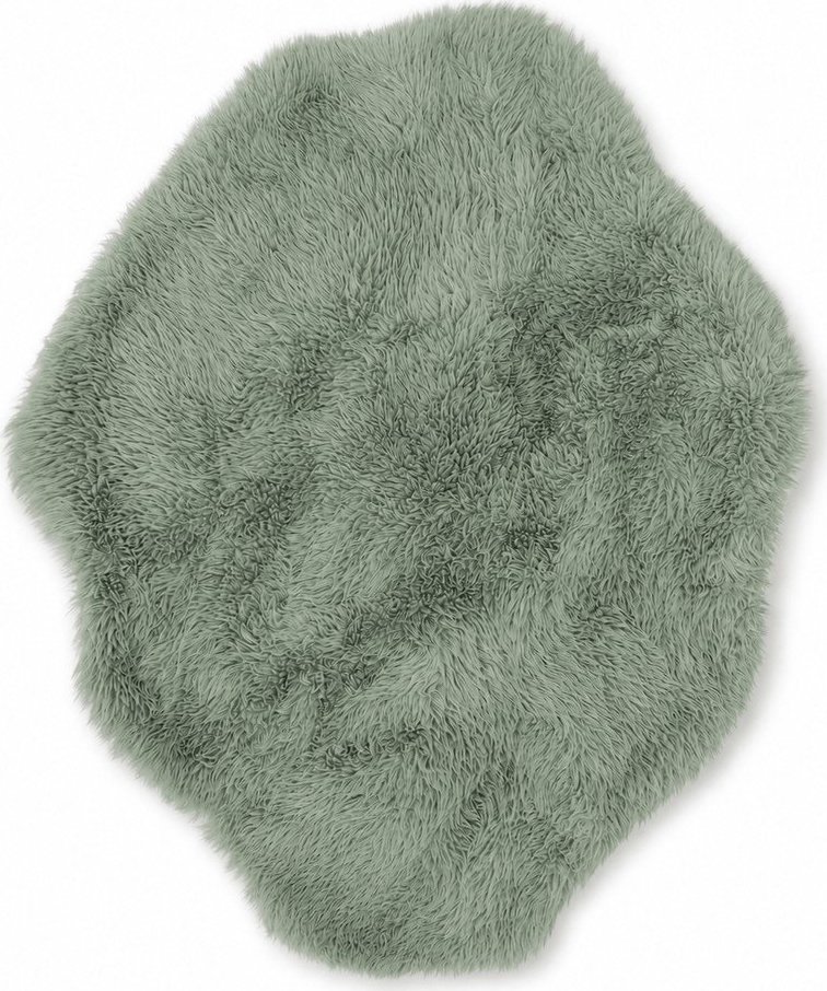 Šalvějově zelený dětský koberec 90x120 cm Mammoth – Meowbaby MeowBaby
