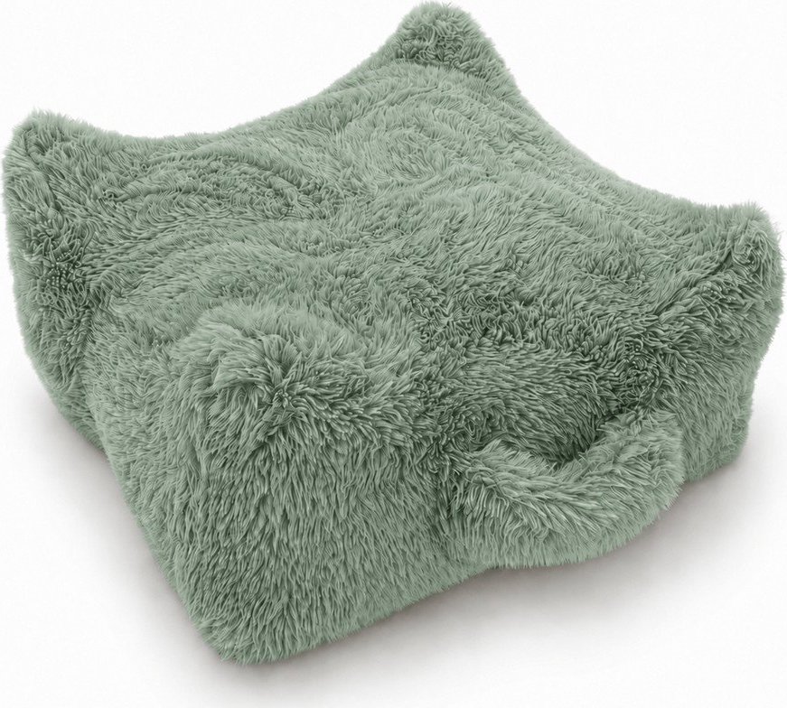 Šalvějově zelený dětský sedací vak Mammoth – Meowbaby MeowBaby
