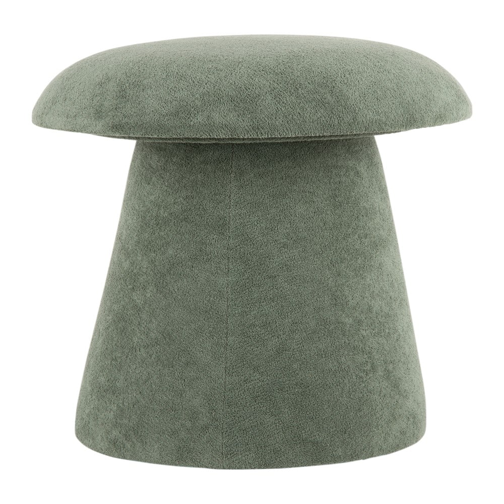 Šedý sametový taburet Mushroom – Leitmotiv Leitmotiv