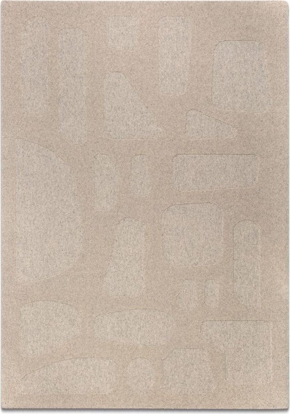 Taupe vlněný koberec 160x230 cm Archipelagio – Micadoni Micadoni