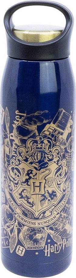 Tmavě modrá nerezová dětská termoska 665 ml Harry Potter – STOR STOR