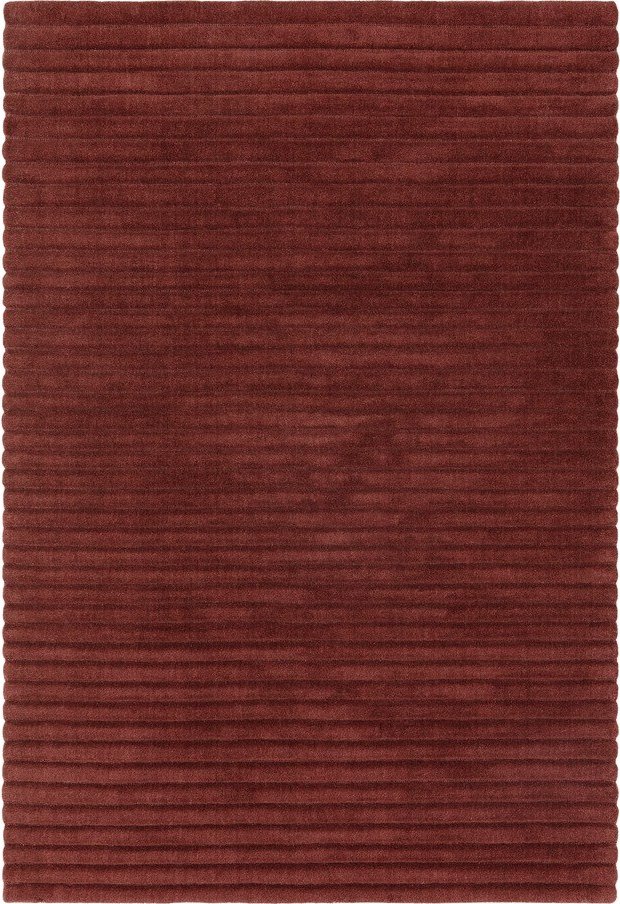 Vínový ručně tkaný vlněný koberec 120x170 cm – Asiatic Carpets Asiatic Carpets