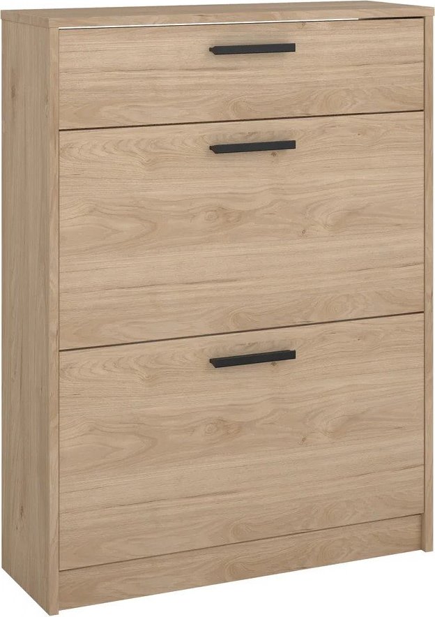 Výklopný botník v dekoru dubu v přírodní barvě 70x94x24 cm Escape – Tvilum Tvilum