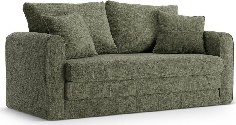 Zelená rozkládací pohovka 158 cm Lido – Micadoni Micadoni