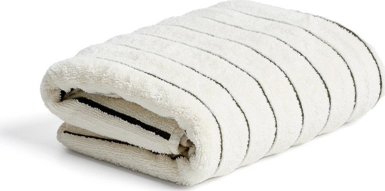 Zelený/béžový froté bavlněný ručník 50x90 cm Dorane – Kave Home Kave Home