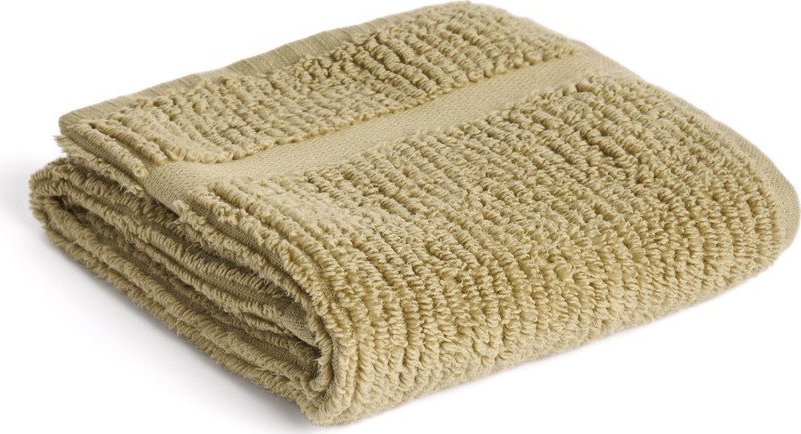 Zelený froté bavlněný ručník 30x50 cm Olvira – Kave Home Kave Home