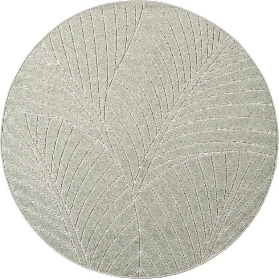Zelený kulatý vnitřní a venkovní koberec ø 120 cm Nova 1203 – Ayyildiz Carpets Ayyildiz Carpets