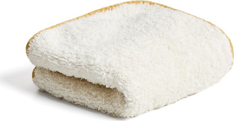 Žlutý/bílý froté bavlněný ručník 30x50 cm Sedora – Kave Home Kave Home