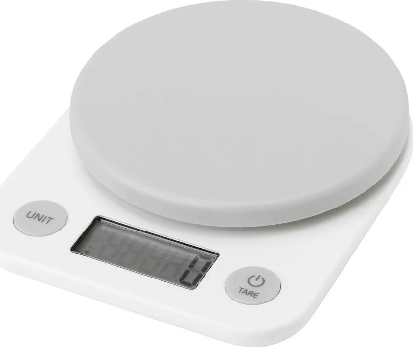 Plastová digitální kuchyňská váha Foodie – RIG-TIG