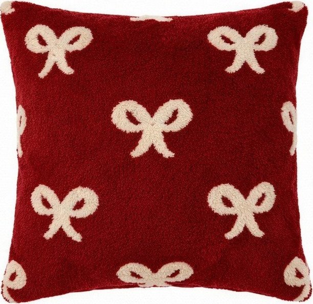 Dekorační polštář s vánočním motivem z mikroplyše 40x40 cm XMAS – Tiseco Home Studio Tiseco Home Studio