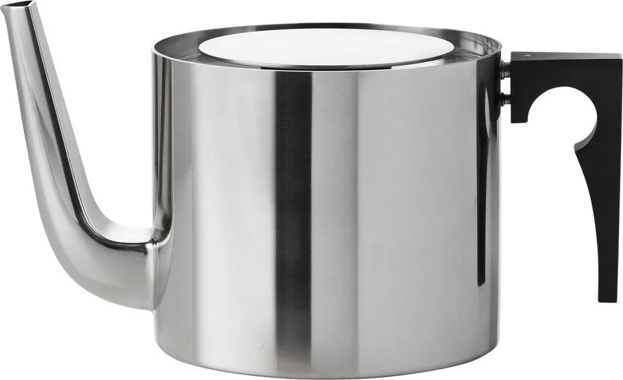 Konvice na čaj z nerezové oceli ve stříbrné barvě 1,25 l Arne Jacobsen – Stelton