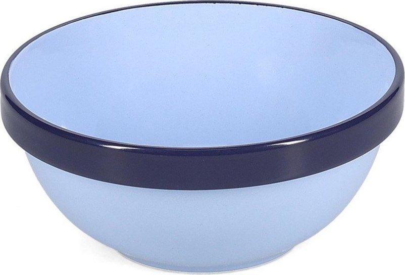 Modrá miska z kameniny 710 ml Duo – ONA ONA