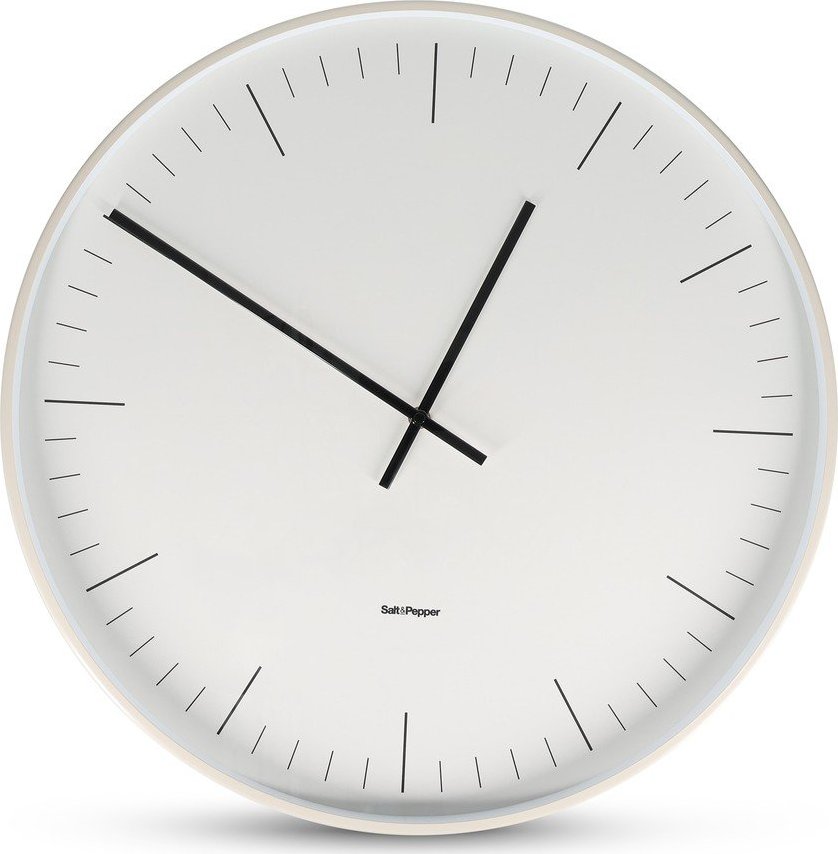 Nástěnné hodiny ø 51 cm Pulse – Salt&Pepper Salt&Pepper
