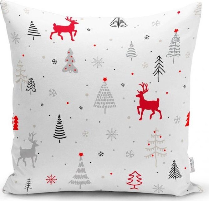 Povlak na polštář s vánočním motivem 43x43 cm Merry Christmas – Mila Home Mila Home