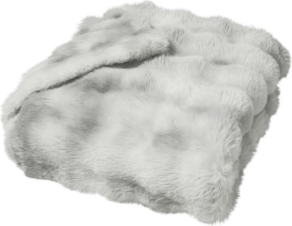 Šedá deka z mikroplyše 220x240 cm Mounty – douceur d'intérieur Douceur d intérieur