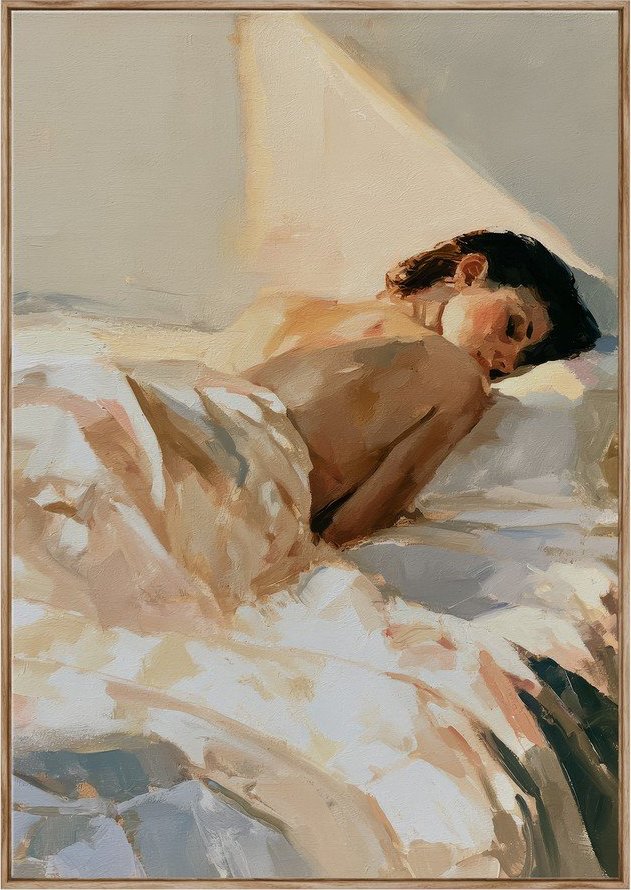 Tištěný obraz s rámem/na plátně 70x100 cm Dreamy Rays – Styler Styler