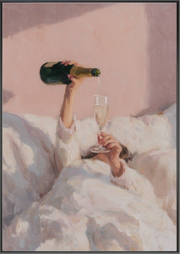 Tištěný obraz s rámem/na plátně 70x100 cm Lazy Sunday – Styler Styler