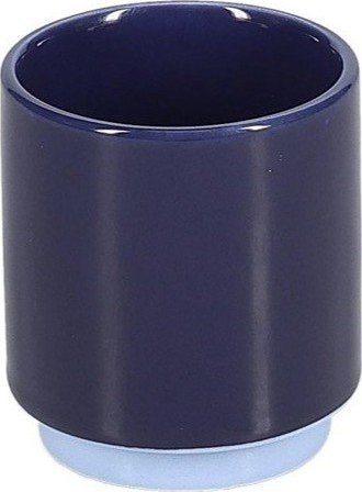 Tmavě modrý kameninový šálek na espresso 130 ml Duo – ONA ONA