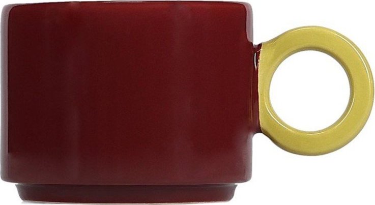 Vínový kameninový hrnek 280 ml Lou – ONA ONA