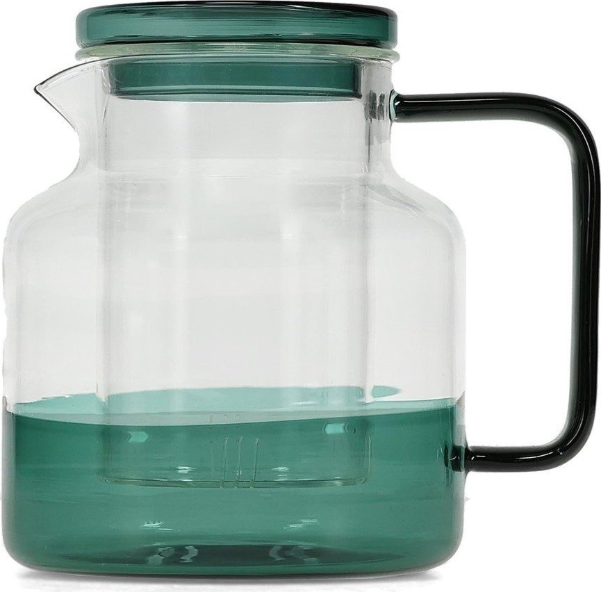 Zelená skleněná konvice na čaj 950 ml Liv – ONA ONA