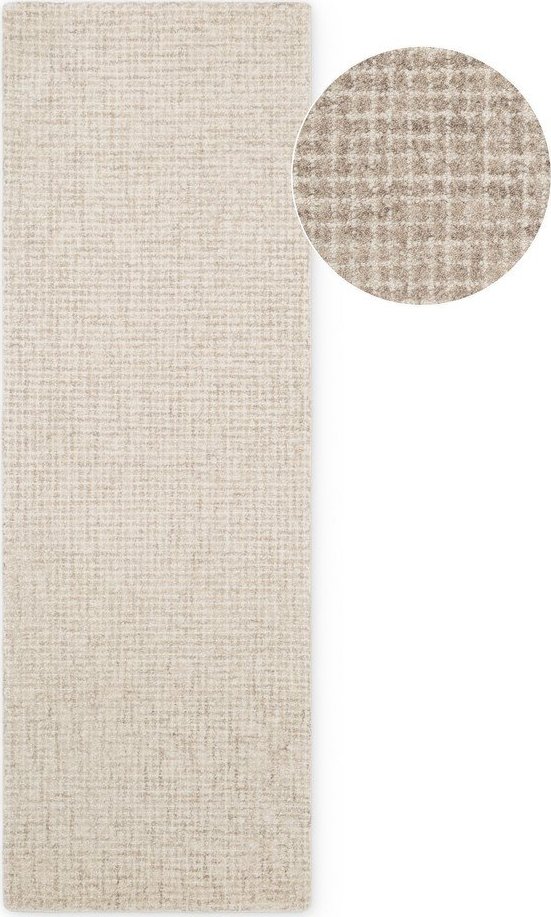 Béžový vlněný běhoun 80x250 cm Eloise – Hanse Home Hanse Home