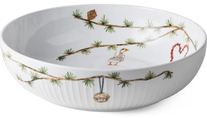 Bílá porcelánová servírovací miska ø 30 cm Hammershøi – Kähler Design