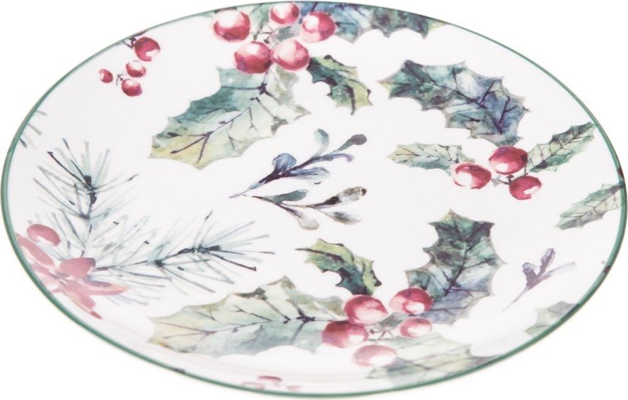 Bílý dezertní porcelánový talíř ø 19 cm – Dakls Dakls