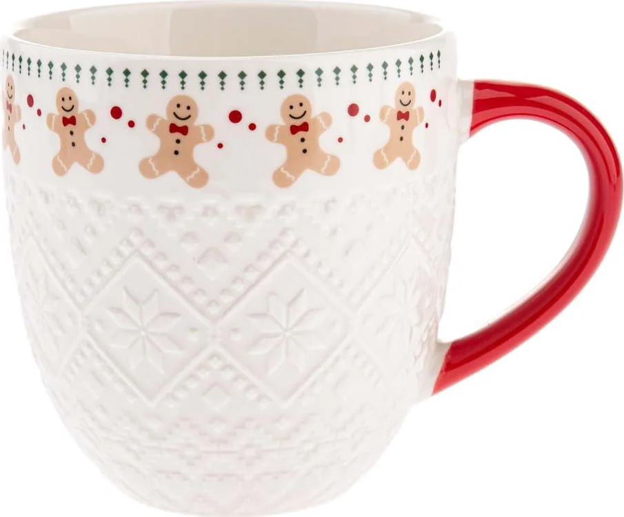 Porcelánový hrnek 630 ml Knitting – Dakls