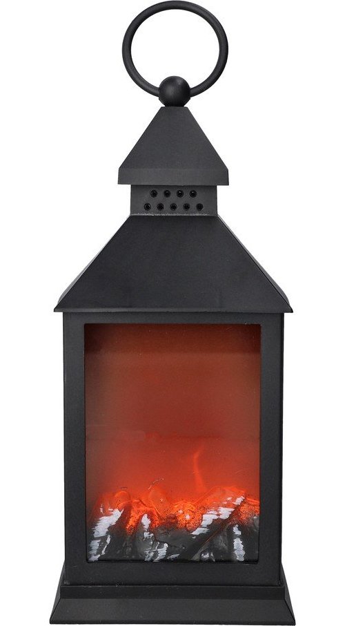 Černý LED krb – Dakls Dakls