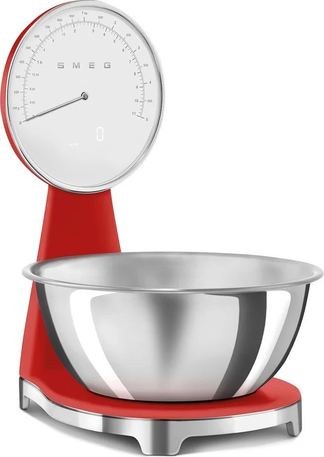 Plastová digitální kuchyňská váha – SMEG