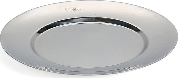 Dezertní nerezový talíř ve stříbrné barvě ø 20 cm Oryn – S|P Collection