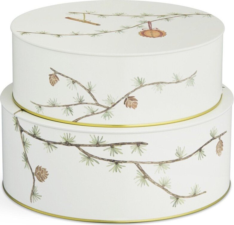 Dózy v sadě 2 ks na sušenky Hammershøi Christmas – Kähler Design Kähler Design